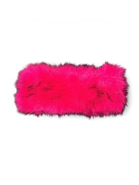 Hot Pink Faux Fur Collar Wrap - Women Accessories